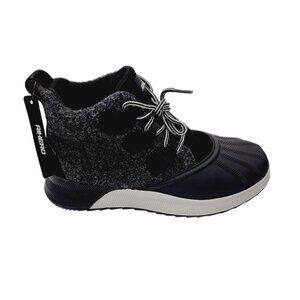 Rihero Snow Boots Sneaker Waterproof Lace Up Anti-Slip Warm Boots Outdoor 9.5